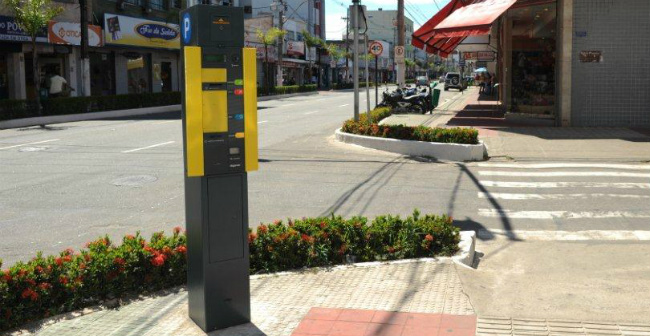 Parquímetros foram instalados nas ruas do município de Vila Velha